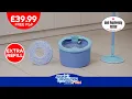Spontex Aqua Revolution System X tra Mop Bucket TV Advert - 3 Minute