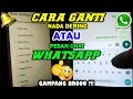 Lagu Cara Mengganti Nada Dering Whatsapp atau Merubah Notifikasi Nada Pesan WA // MUDAH \u0026 SIMPLE
