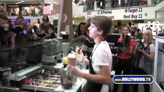 Disney stars Dylan and Cole Sprouse at Millions of Milkshakes Westfield Culver City