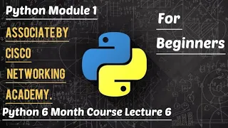 Python Programming Lecture 6 Python Short Course PCAP Essentials Of Python By Cisco Network Academy