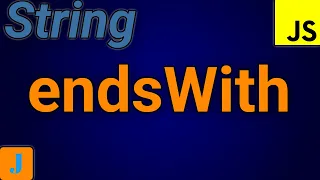 JavaScript endsWith
