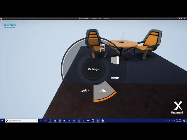 Generic Radial Menu for building menus in UE4