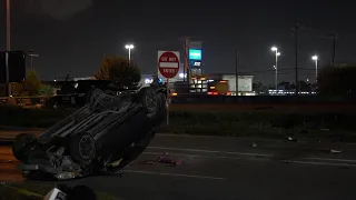 1 dead other hurt in multi-vehicle crash on I-10 East Freeway HCSO says