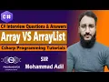 Array VS ArrayList C Interview Questions And Answers Array ArrayList Learn C