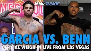 Ryan Garcia vs. Conor Benn Official Weigh-In LIVE | Garcia vs. Benn