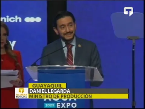 Se desarrolla feria Aqua Expo 2023 en el centro de convenciones