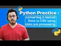 Data Preprocessing in Python