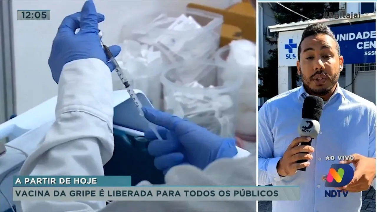 Vacina da gripe é liberada para todos os públicos em Balneário Camboriú