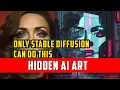 Making Stunning AI hidden art with Stable Diffusion from QR codes to AI deep object placement