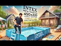 Intex Metal Frame Pool Rectangular Family Size Pool Complete Setup and Maintenance Guide