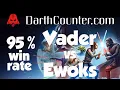 Vader vs Ewoks SWGOH