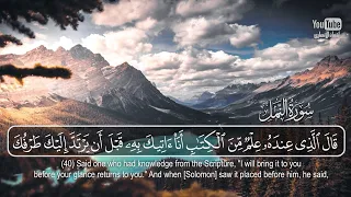 تلاوة مميزة من أجمل التلاوات من سورة النمل وتفقد الطير فقال القارئ ريان المحيسني HD 