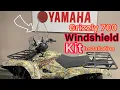 Yamaha grizzly 700 windshield kit installation 2022