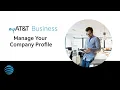 MyAT T Business Manage Your Company Profile