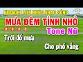 Download Lagu Karaoke Liên Khúc Nhạc Trữ Tình Tone Nữ Siêu Hay | Chọn Lọc Lk Nhạc Vàng - Mưa Đêm Tỉnh Nhỏ