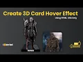 3D Card Hover Effect Using HTML CSS Only Coderfuel