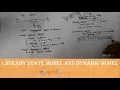 Steady State Model and Dynamic Model - Lecture 1-Process Dynamics and Control