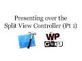 Presenting on top of a UISplitView Controller - Part 1