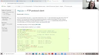 CIS30C Unit 7 Lecture FTP SSH SFTP Implementation in Python