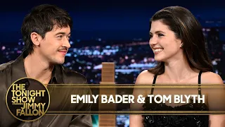 "We Were Shooting on a Nude Beach" - Emily Bader and Tom Blyth Talk People We Meet on Vacation