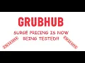 Huge Grubhub News Today 11 30am PST 2 30 EST