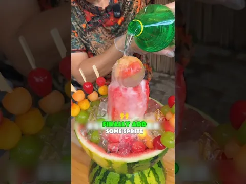Alright guys, rate my grandma's creative way to eat watermelon! 🍉👵🤤 #funny #fruit
