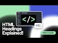 MERN Stack Course what are HEADING TAGS in HTML how to use them ENGLISH AND TAMIL