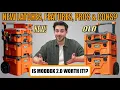 Milwaukee sued them SO Klein made MODbox even BETTER NEW 2 0 upgrades toolboxes organizers