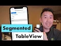 Custom Segment Controlled UITableView User Request