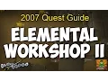 Runescape 2007 Elemental Workshop II Quest Guide