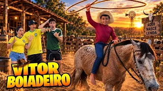 HABILIDADES DE VITOR COM O CAVALO *boiadeiro raiz