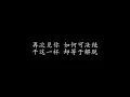 爱多一次痛多一次 谭咏麟 (歌词版)