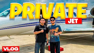First Time In Private Jet😍[Vlog-5]