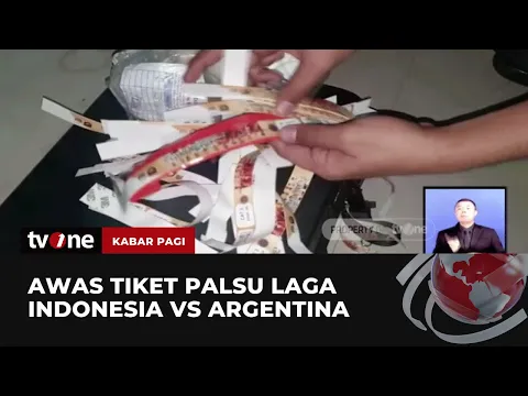 Komplotan Penjual Tiket Palsu Argentina Vs Indonesia Ditangkap