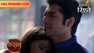 rishi confesses his love kasam tere pyaar ki full episode 223 colors rishtey