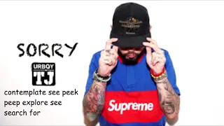 synonym - study sorry