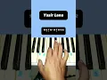 Lagu Yasir Lana (Piano Tutorial) #shorts #tiktok
