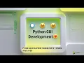 Python GUI Development Training Part 9 - Dynamic Inputs in GUI