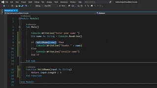 How to Get User Input and Validate It Using Visual Basic Simple