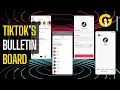 TikTok s Launched New BULLETIN BOARD For Brands And Creators