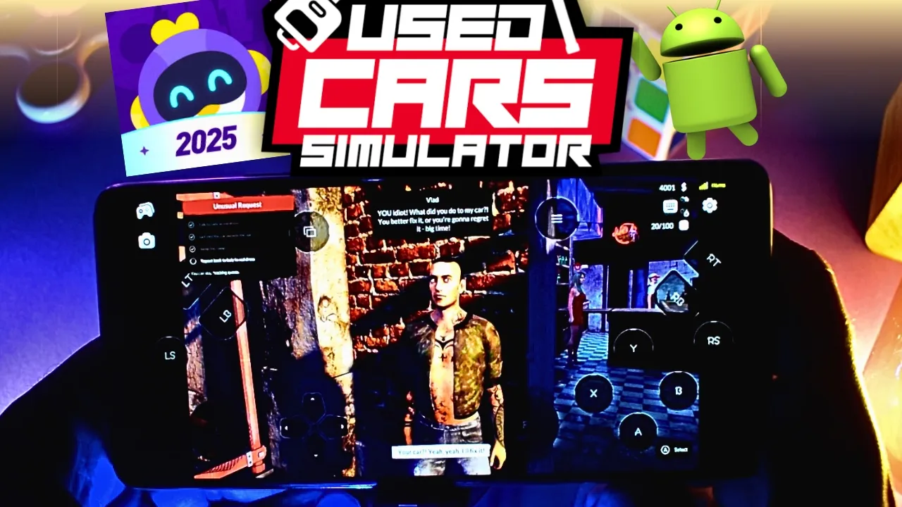 Used Cars Simulator Mobile Android Gameplay - Game for Android - 2025