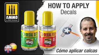 HOW TO APPLY DECALS COMO APLICAR CALCAS