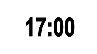 17 Minute Countdown Timer with Alarm