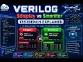 display vs monitor in Verilog Testbench Simulation on EDA Playground