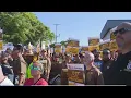UPS workers hold rally as strike deadline approaches
