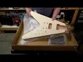 Pango Music Flying V Guitar Kit EP 1 Unboxing and Review