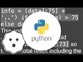 Python truncate a long string