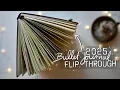 2025 Bullet Journal flip through a year in my Journal aesthetic Journaling Tour