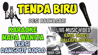 tenda biru desy ratnasari karaoke koplo nada wanita