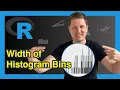 Set Number of Bins for Histogram in R Example Change Breaks in Base R ggplot2 hist Function